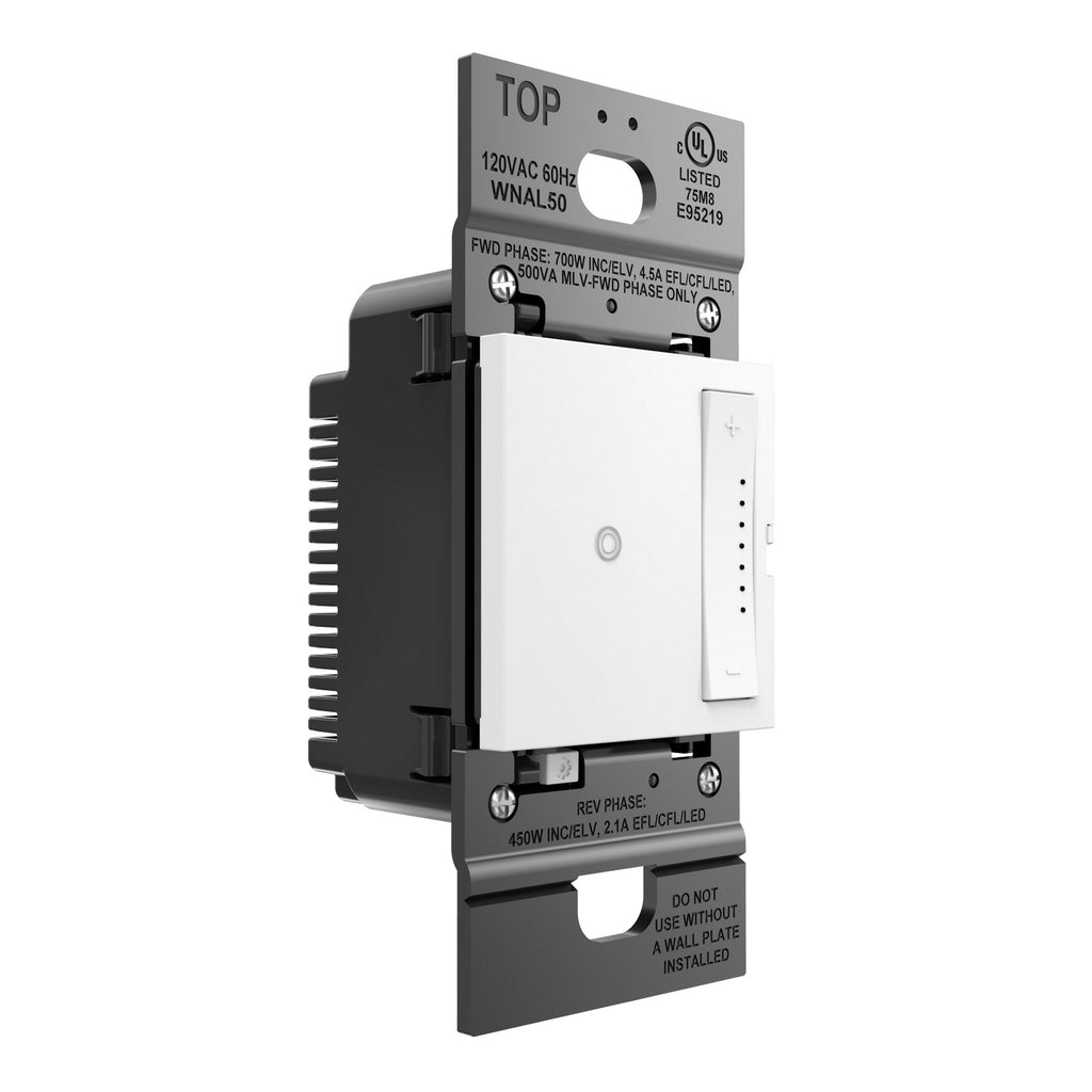 Legrand - WNAL50W1 - Smart Tru-Universal Dimmer with Netatmo - adorne - White