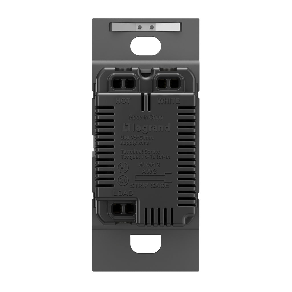 Legrand - WNAL50M1 - Smart Tru-Universal Dimmer with Netatmo - adorne - Magnesium