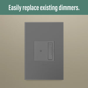 Legrand - WNAL50M1 - Smart Tru-Universal Dimmer with Netatmo - adorne - Magnesium
