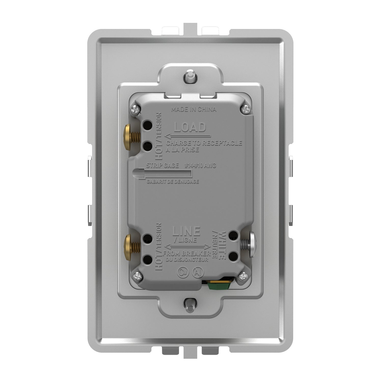 Legrand - WNAR153W1 - 15A Smart Outlet with Netatmo Plus-Size - adorne - White