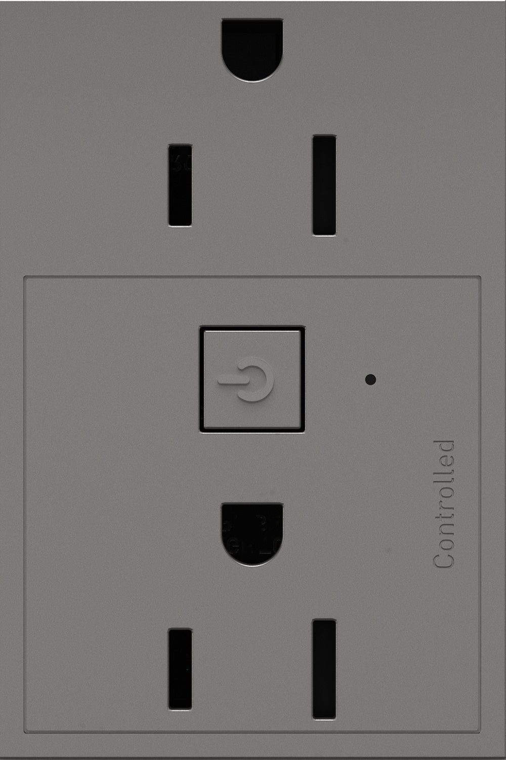 Legrand - WNAR153M1 - 15A Smart Outlet with Netatmo Plus-Size - adorne - Magnesium