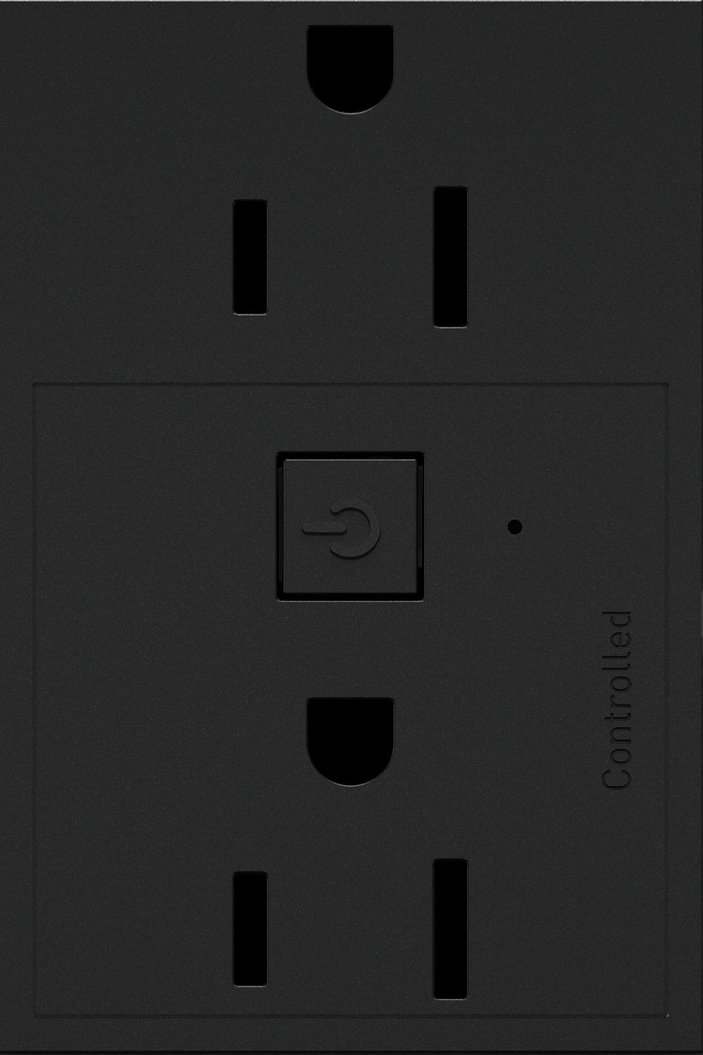 Legrand - WNAR153G1 - Plus-Sized 15A Outlet - Adorne - Graphite