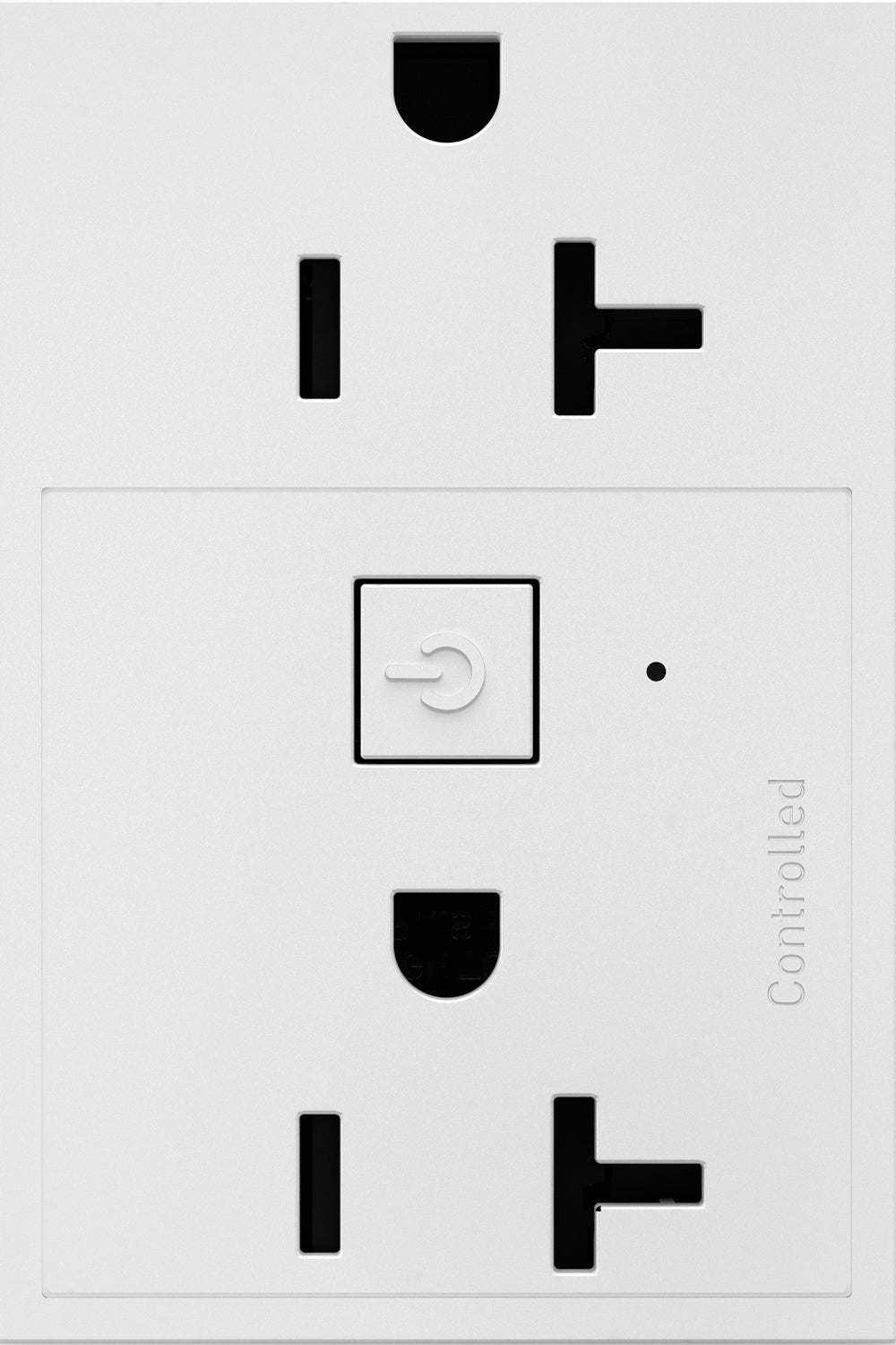 Legrand - WNAR203W1 - Plus-Sized 20A Outlet - Adorne - White