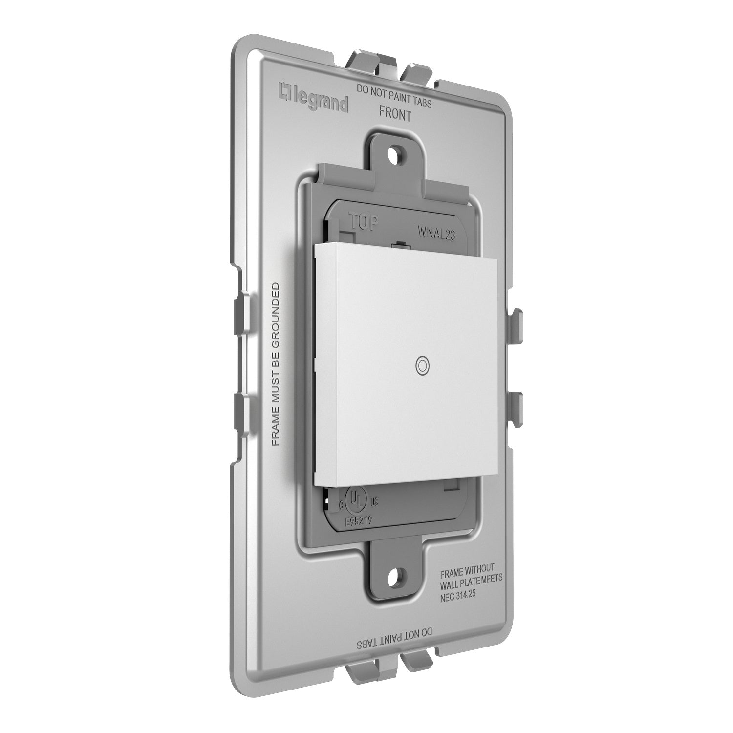 Legrand - WNAL23W1 - Wireless Remote Smart Switch with Netatmo - adorne - White