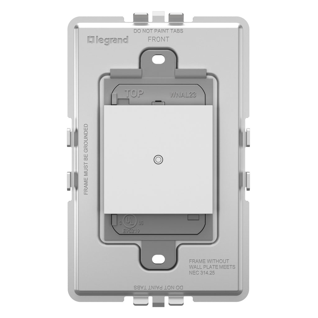 Legrand - WNAL23W1 - Wireless Remote Smart Switch with Netatmo - adorne - White
