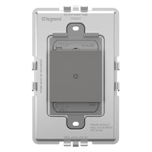 Legrand - WNAL23M1 - Wireless Remote Smart Switch with Netatmo - adorne - Magnesium
