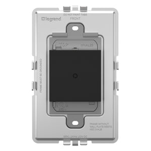 Legrand - WNAL23G1 - Wireless Remote Smart Switch with Netatmo - adorne - Graphite
