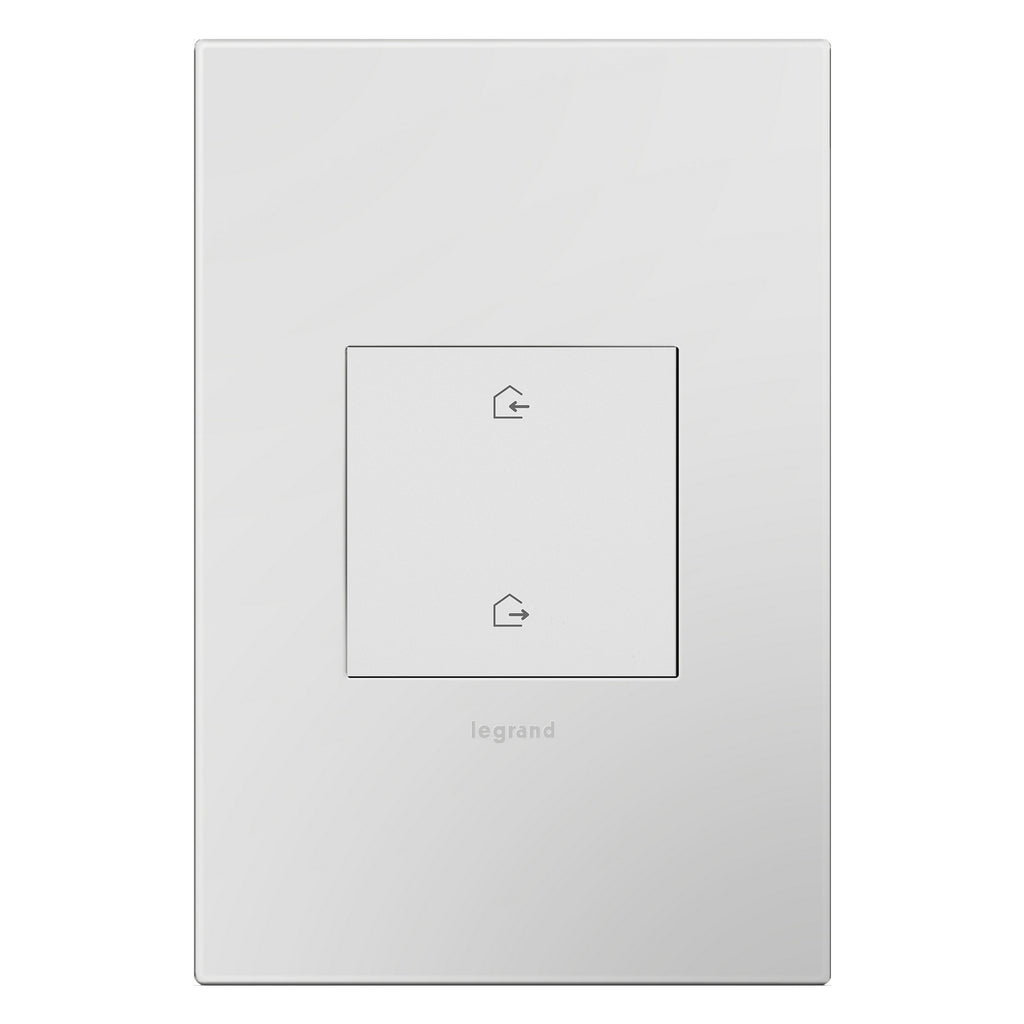 Legrand - WNAL33W1 - Wireless Home/Away Smart Switch with Netatmo - adorne - White