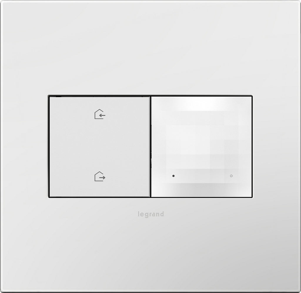 Legrand - WNAL33W1 - Wireless Home/Away Smart Switch with Netatmo - adorne - White