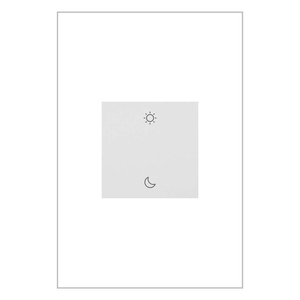 Legrand - WNAL43W1 - Wireless Wake/Sleep Smart Switch with Netatmo - adorne - White