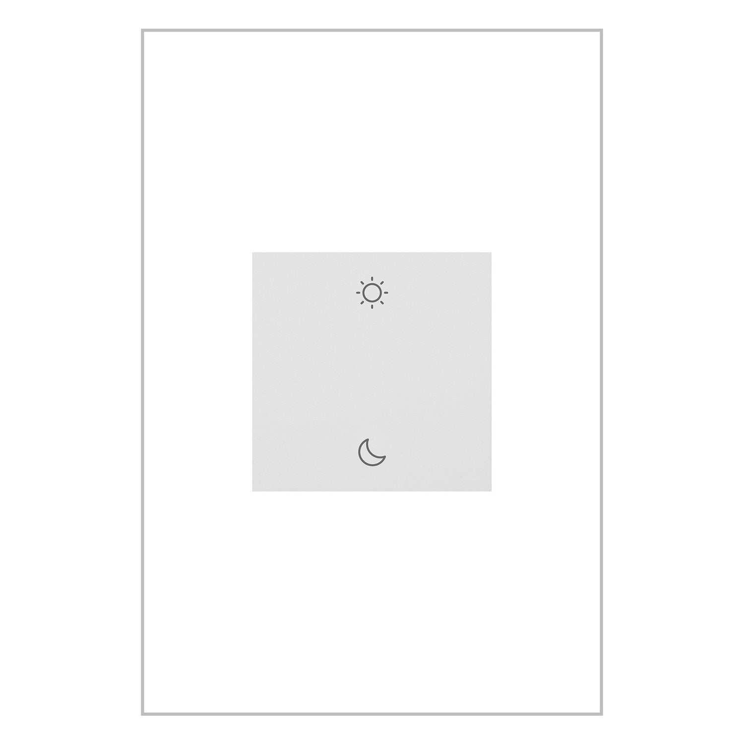 Legrand - WNAL43W1 - Wireless Wake/Sleep Smart Switch with Netatmo - adorne - White