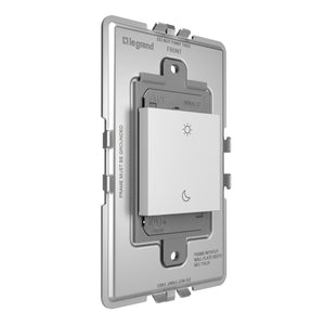 Legrand - WNAL43W1 - Wireless Wake/Sleep Smart Switch with Netatmo - adorne - White