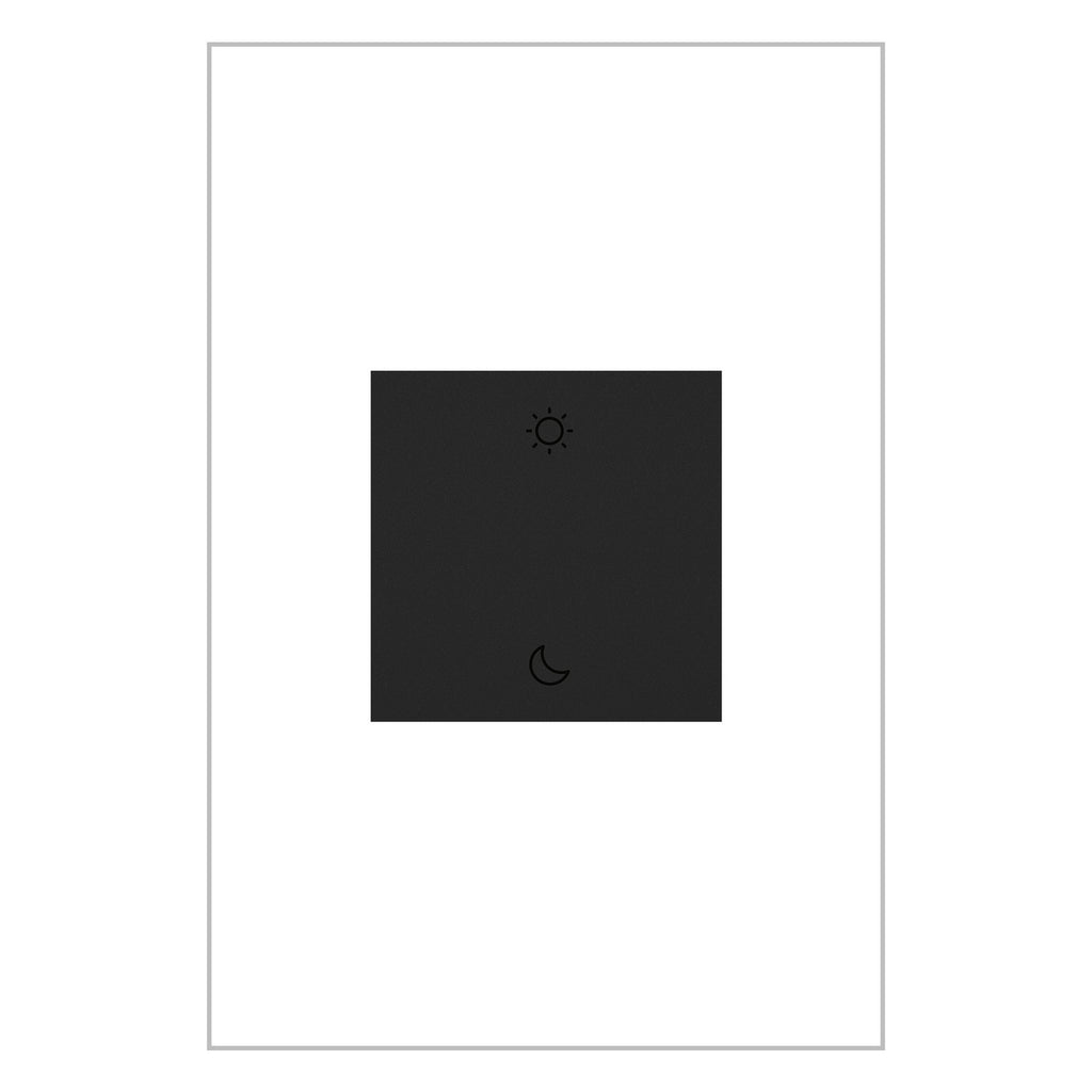 Legrand - WNAL43G1 - Wireless Wake/Sleep Smart Switch with Netatmo - adorne - Graphite