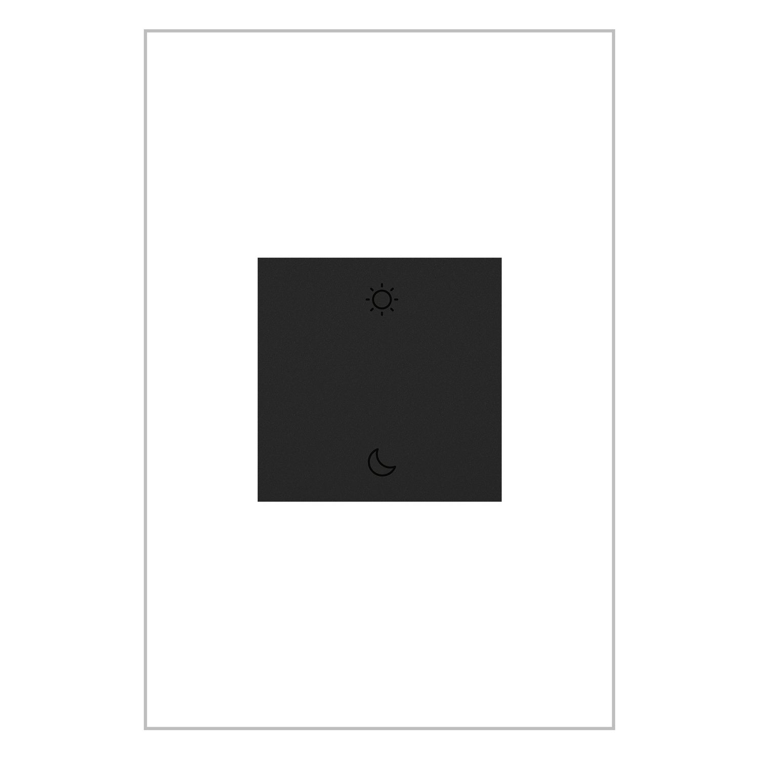 Legrand - WNAL43G1 - Wireless Wake/Sleep Smart Switch with Netatmo - adorne - Graphite