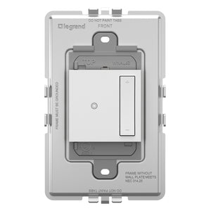 Legrand - WNAL63W1 - Wireless Remote Smart Dimmer with Netatmo - adorne - White