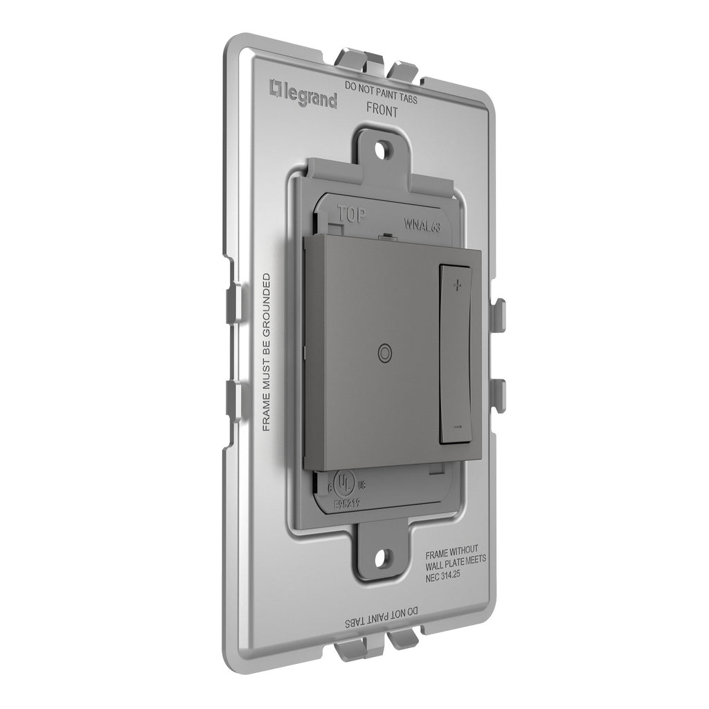 Legrand - WNAL63M1 - Wireless Smart Scene Controller with Netatmo - adorne - Magnesium