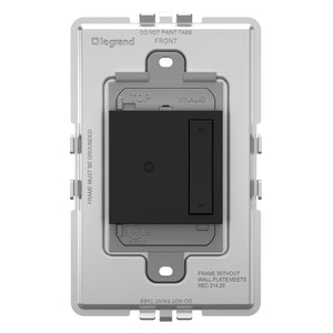 Legrand - WNAL63G1 - Wireless Remote Smart Dimmer with Netatmo - adorne - Graphite