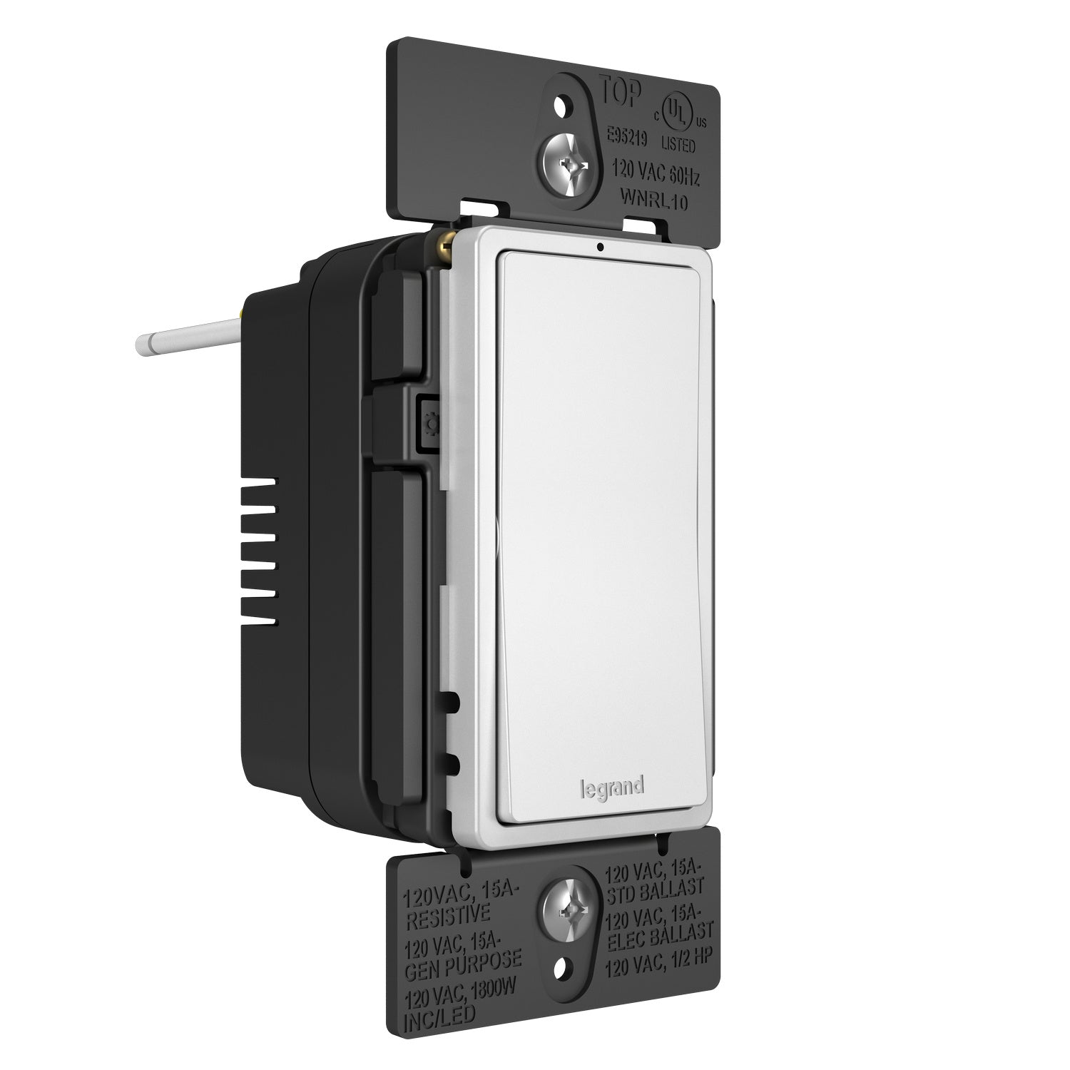Legrand - WNRL10WH - Smart Switch with Netatmo - radiant - White