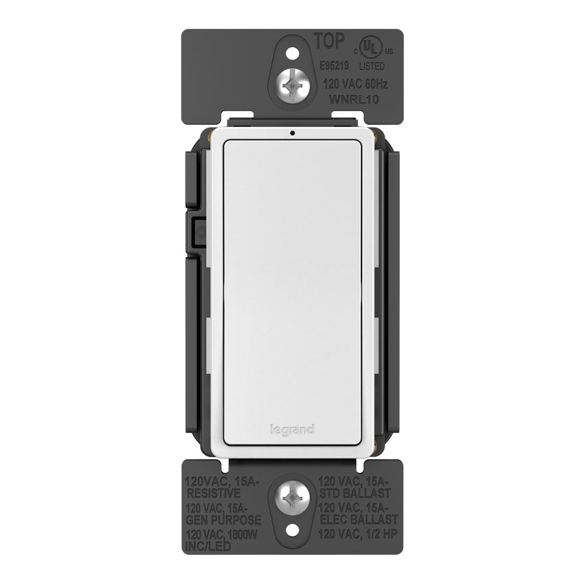 Legrand - WNRL10WH - Smart Switch with Netatmo - radiant - White