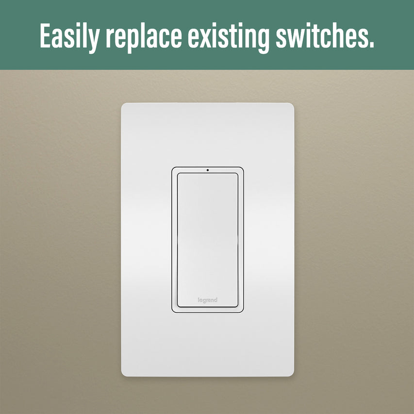 Legrand - WNRL10WH - Smart Switch with Netatmo - radiant - White