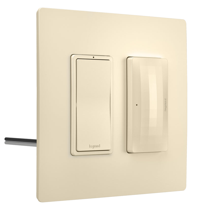 Legrand - WNRL10LA - Smart Switch with Netatmo - radiant - Light Almond