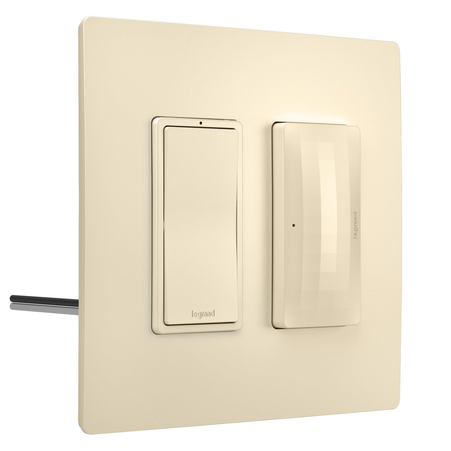 Legrand - WNRL10LA - Smart Switch with Netatmo - radiant - Light Almond