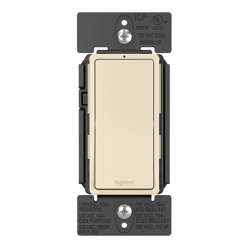 Legrand - WNRL10LA - Smart Switch with Netatmo - radiant - Light Almond