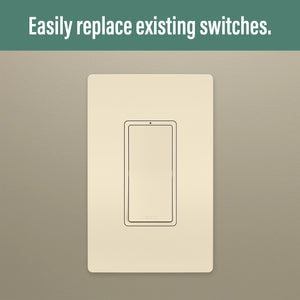 Legrand - WNRL10LA - Smart Switch with Netatmo - radiant - Light Almond
