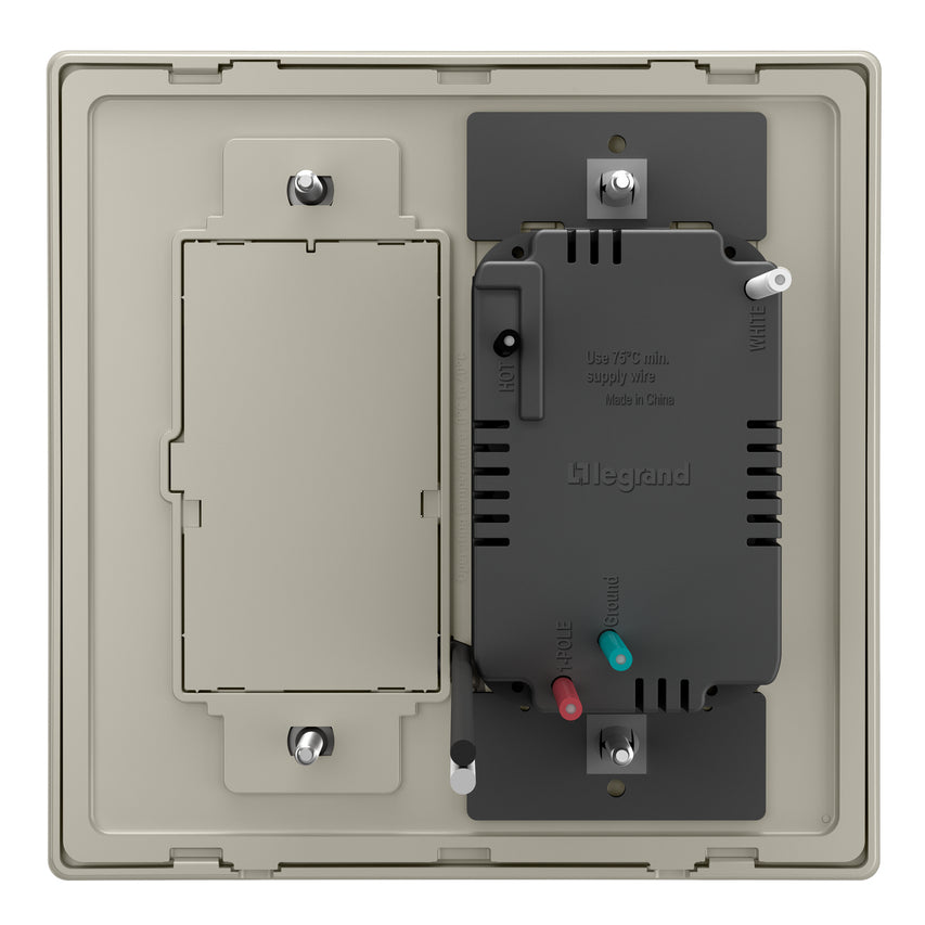 Legrand - WNRL10NI - Smart Switch with Netatmo - radiant - Nickel