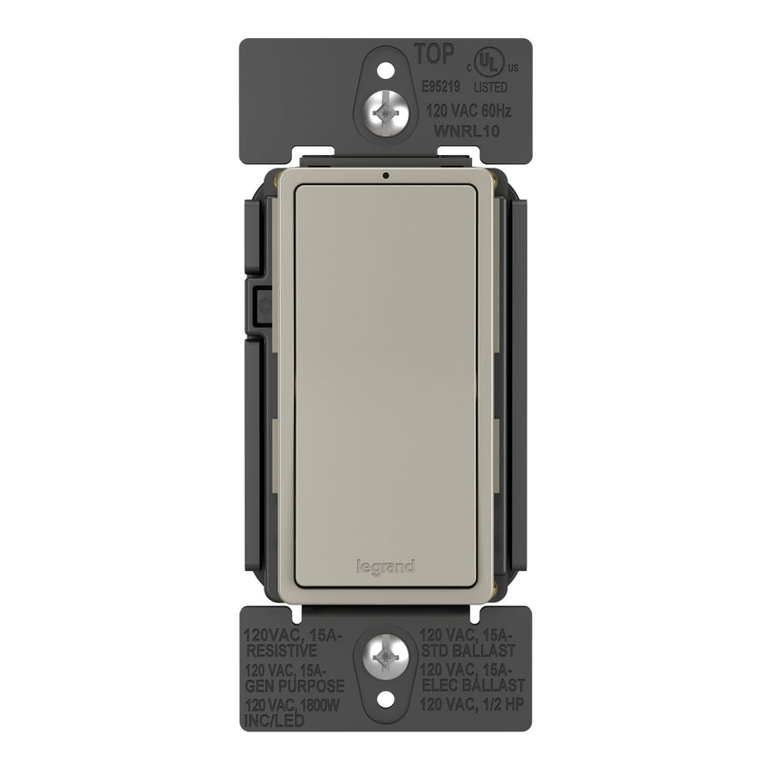 Legrand - WNRL10NI - Smart Switch with Netatmo - radiant - Nickel