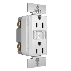 Legrand - WNRR15WH - Smart 15A Outlet with Netatmo - radiant - White