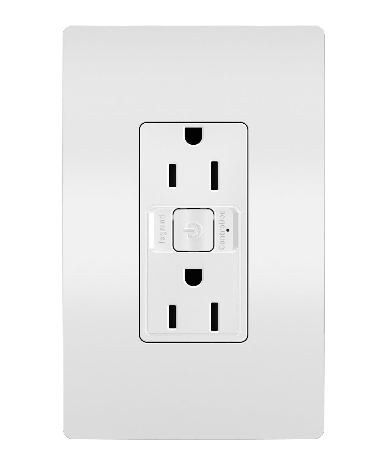 Legrand - WNRR15WH - Smart 15A Outlet with Netatmo - radiant - White