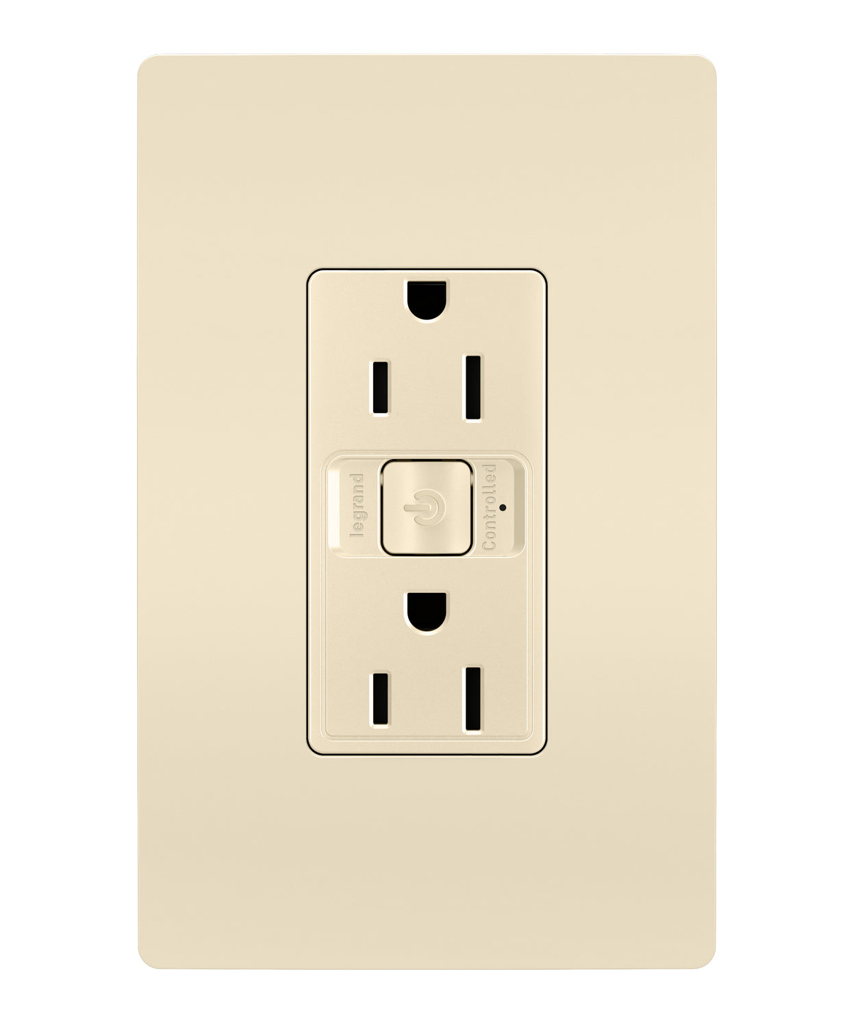 Legrand - WNRR15LA - 15A Outlet - radiant - Light Almond