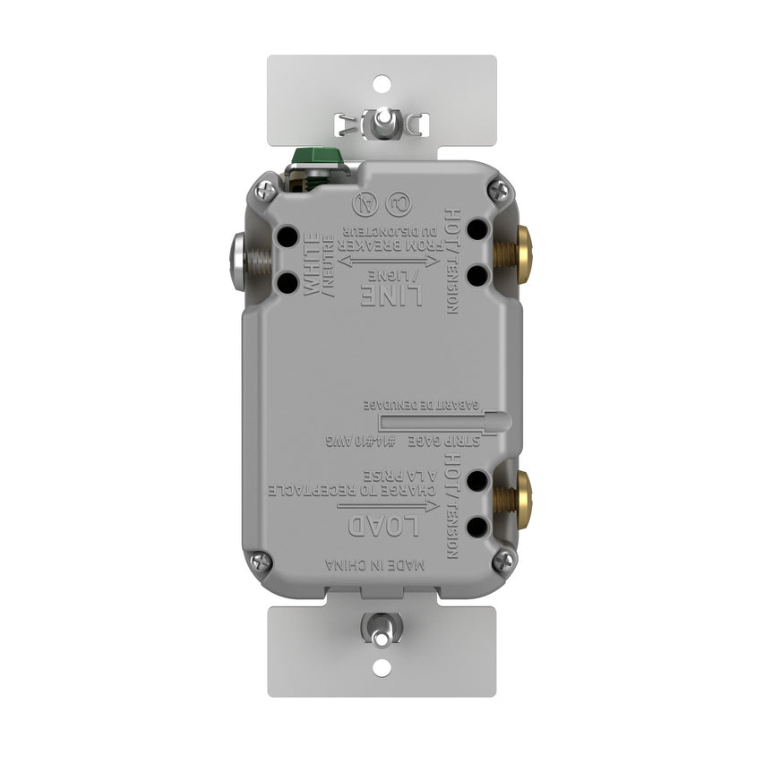 Legrand - WNRR15NI - Smart 15A Outlet with Netatmo - radiant - Nickel