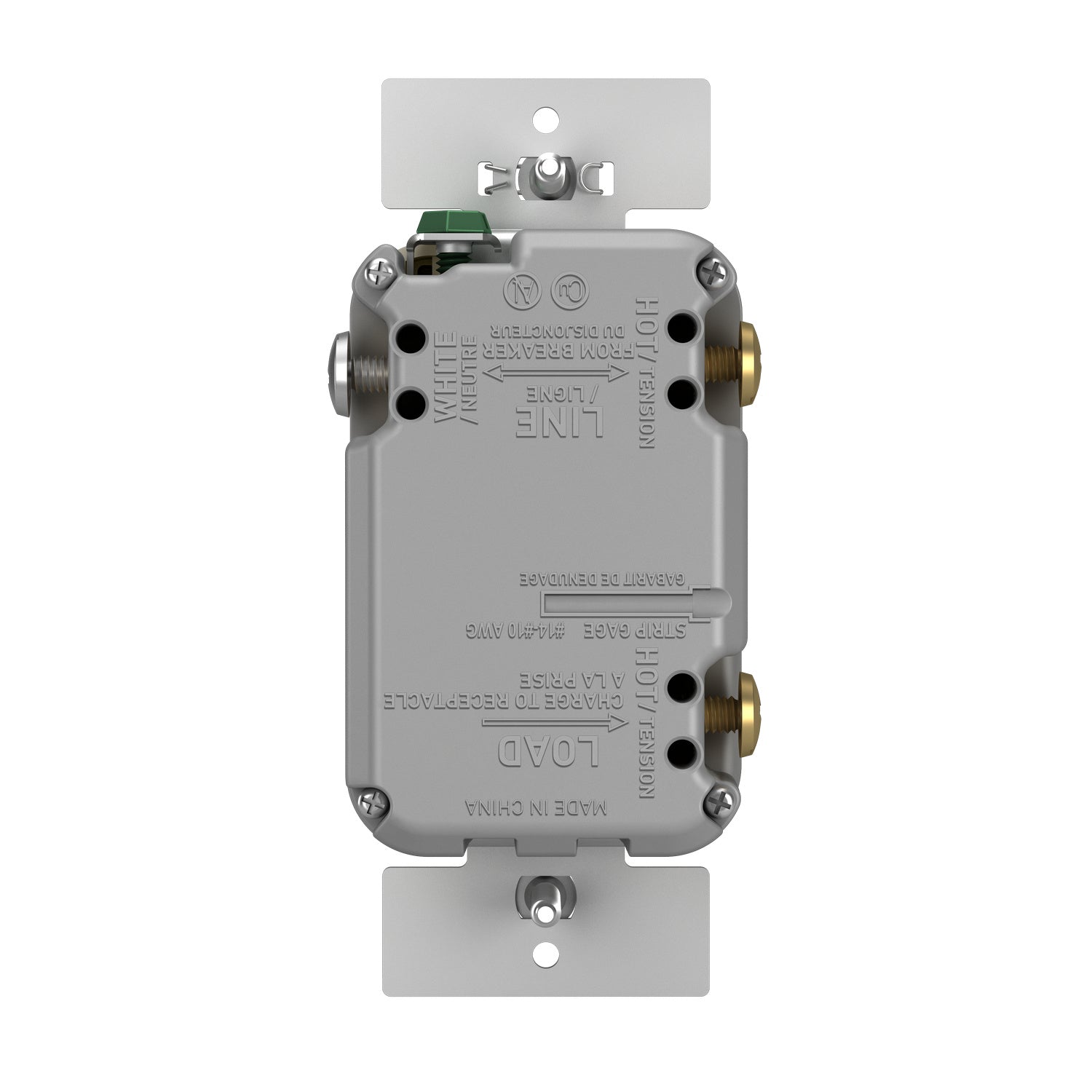 Legrand - WNRR15NI - Smart 15A Outlet with Netatmo - radiant - Nickel