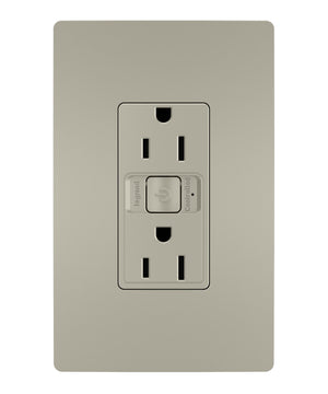 Legrand - WNRR15NI - Smart 15A Outlet with Netatmo - radiant - Nickel