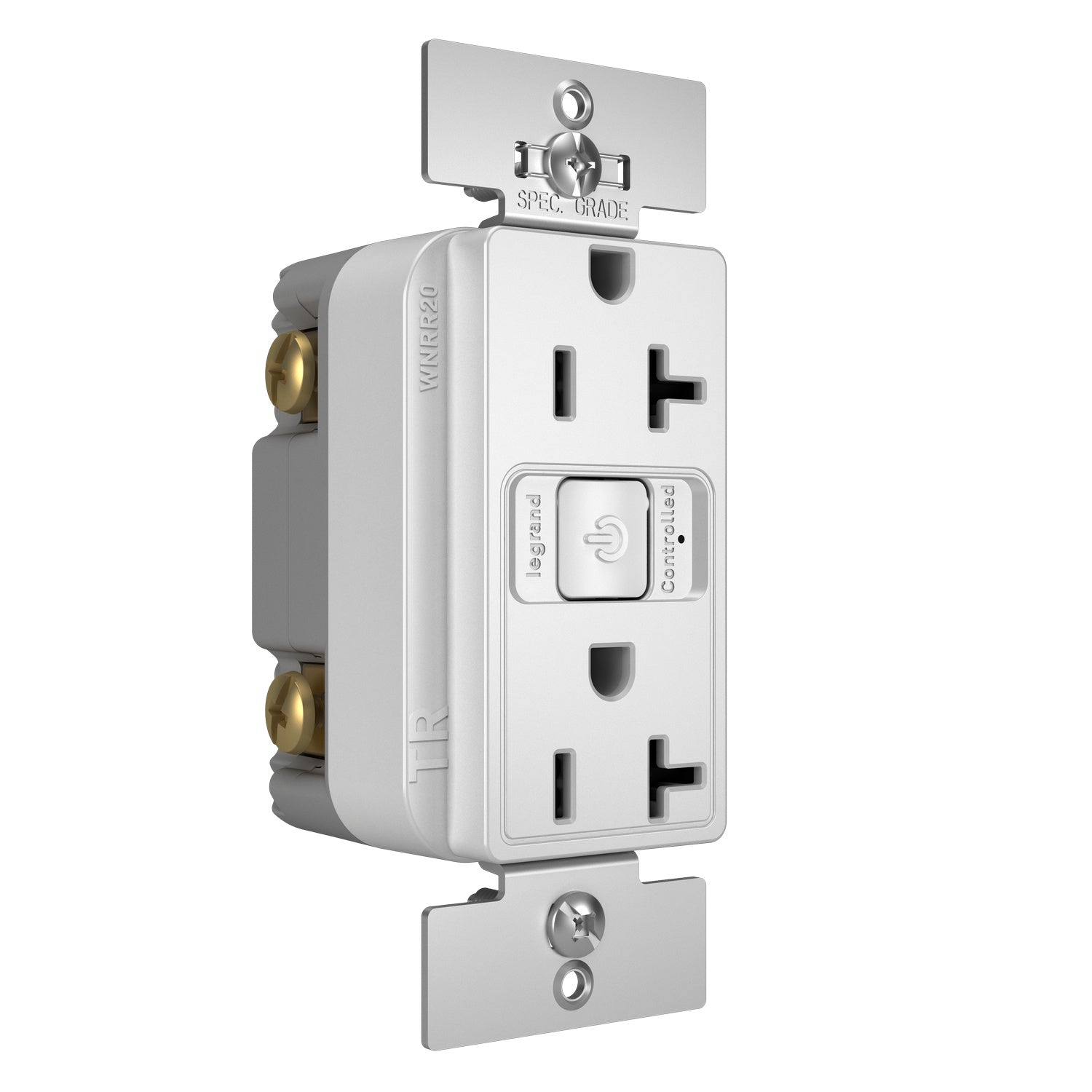 Legrand - WNRR20WH - Smart 20A Outlet with Netatmo - radiant - White