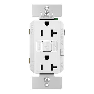 Legrand - WNRR20WH - Smart 20A Outlet with Netatmo - radiant - White