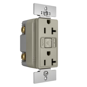 Legrand - WNRR20NI - Smart 20A Outlet with Netatmo - radiant - Nickel