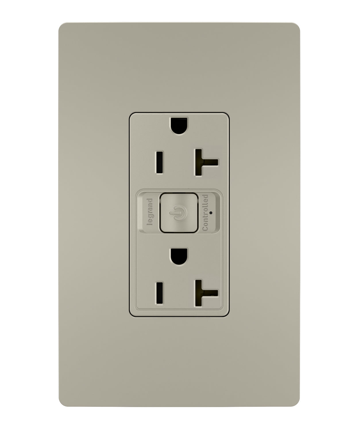 Legrand - WNRR20NI - Smart 20A Outlet with Netatmo - radiant - Nickel