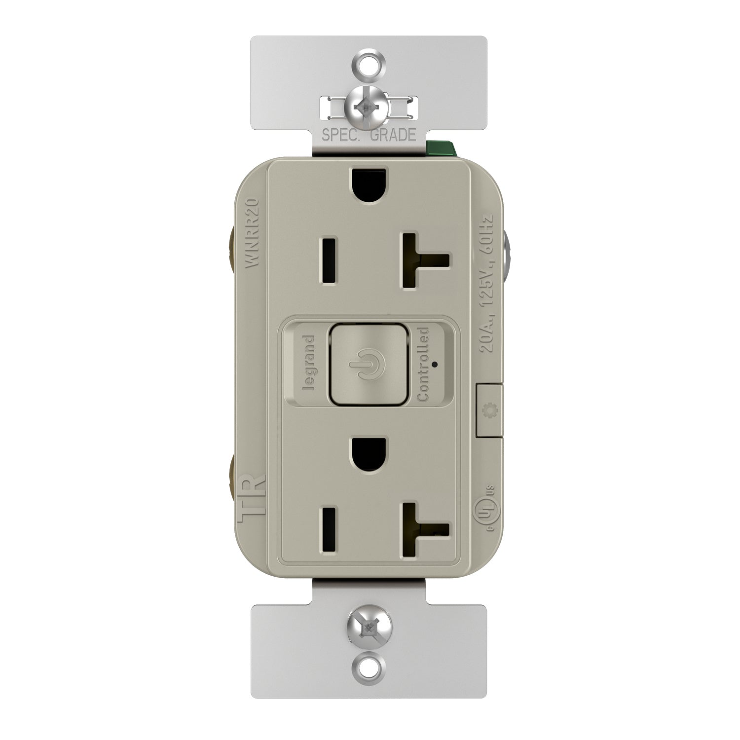 Legrand - WNRR20NI - 20A Outlet - radiant - Nickel