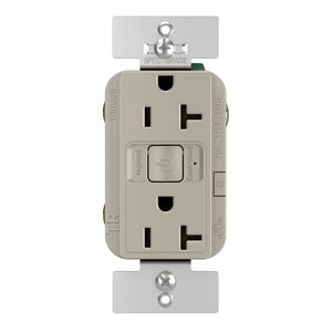 Legrand - WNRR20NI - Smart 20A Outlet with Netatmo - radiant - Nickel