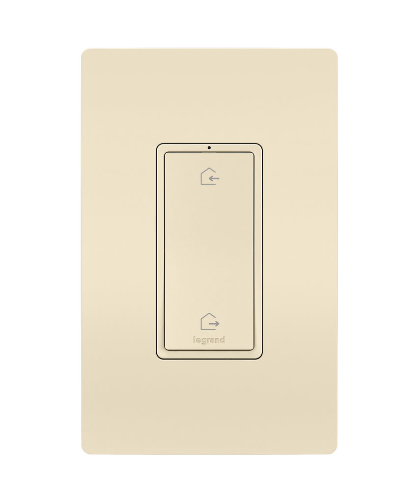 Legrand - WNRL33LA - Wireless Home/Away Smart Switch, with Netatmo - radiant - Light Almond