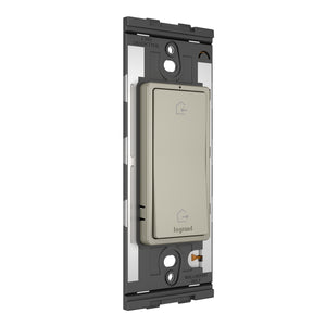Legrand - WNRL33NI - Wireless Home/Away Smart Switch, with Netatmo - radiant - Nickel
