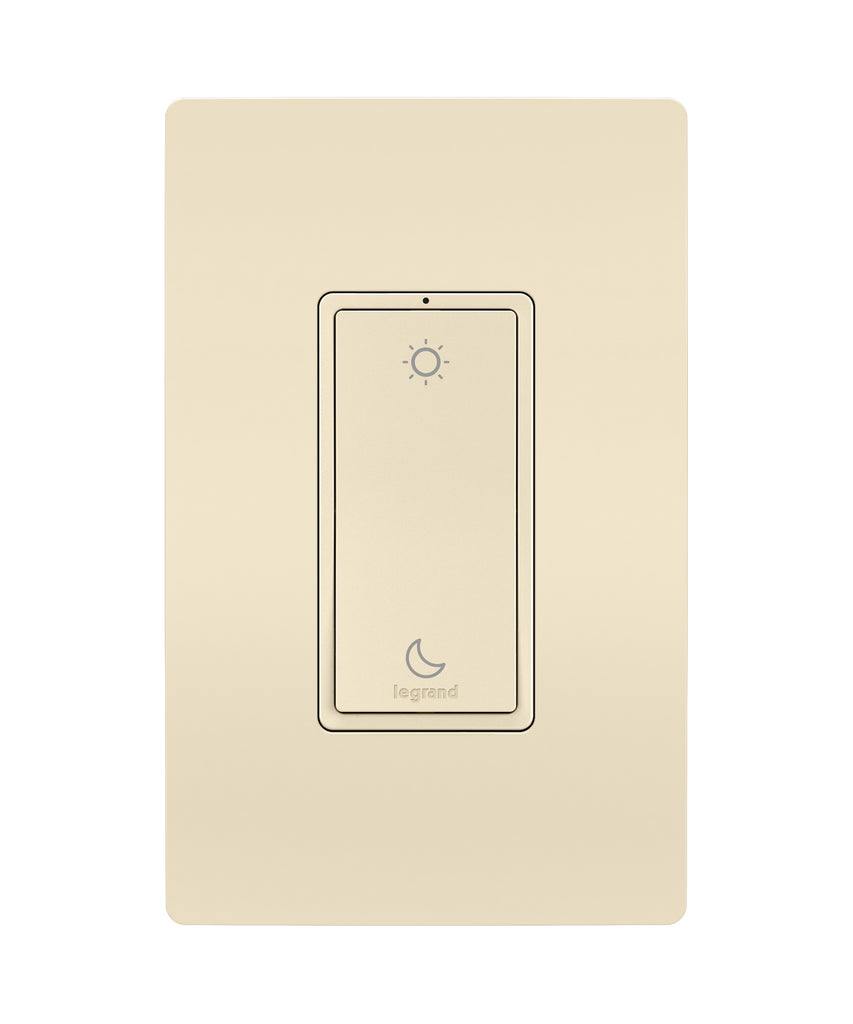 Legrand - WNRL43LA - Wireless Wake/Sleep Smart Switch, with Netatmo - radiant - Light Almond