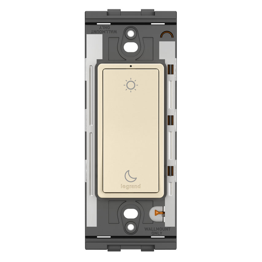 Legrand - WNRL43LA - Wireless Wake/Sleep Smart Switch, with Netatmo - radiant - Light Almond
