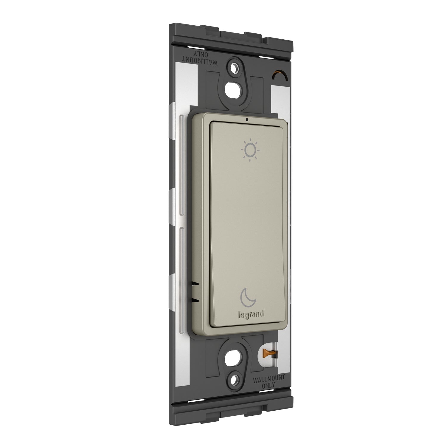 Legrand - WNRL43NI - Wireless Wake/Sleep Smart Switch, with Netatmo - radiant - Nickel