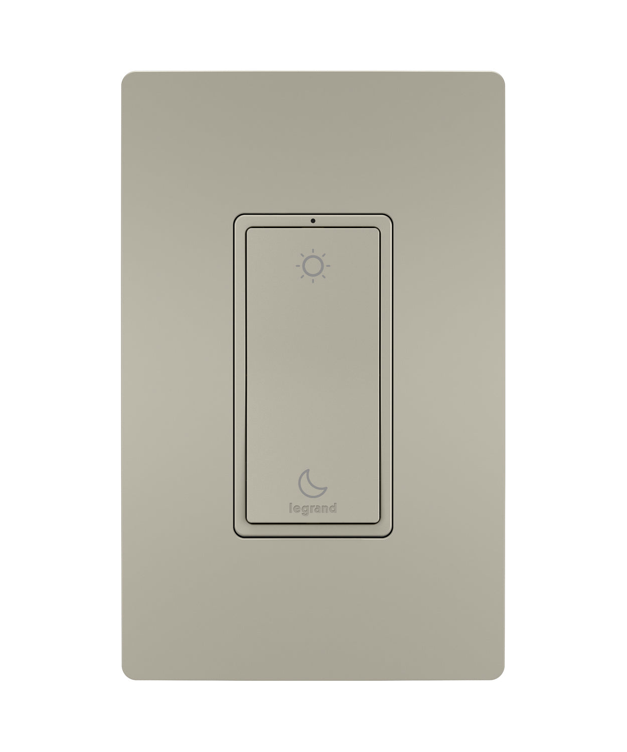 Legrand - WNRL43NI - Wireless Wake/Sleep Smart Switch, with Netatmo - radiant - Nickel