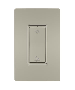 Legrand - WNRL43NI - Wireless Wake/Sleep Smart Switch, with Netatmo - radiant - Nickel