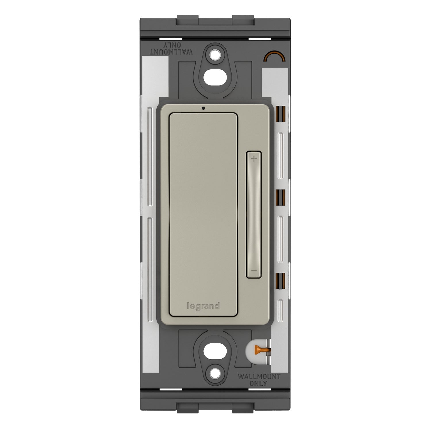 Legrand - WNRL63NI - Wireless Remote Smart Dimmer, with Netatmo - radiant - Nickel